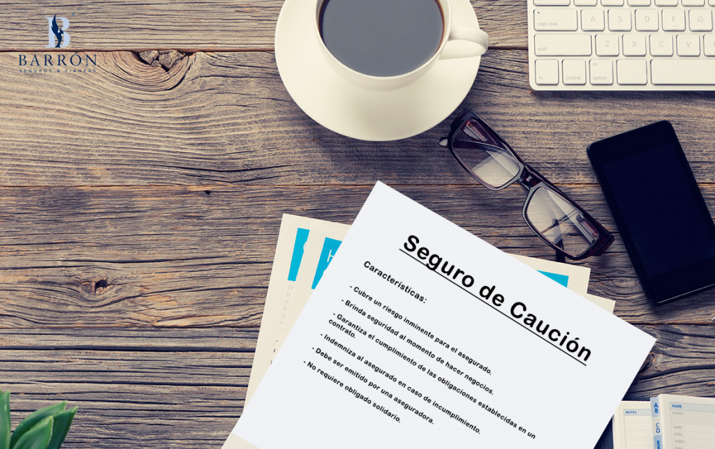 Principales características del Seguro de Caución
